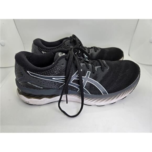 Asics Gel Nimbus 23 Shoes Women's 8 Black Running Athletic Workout Road Sneakers - Picture 1 of 8